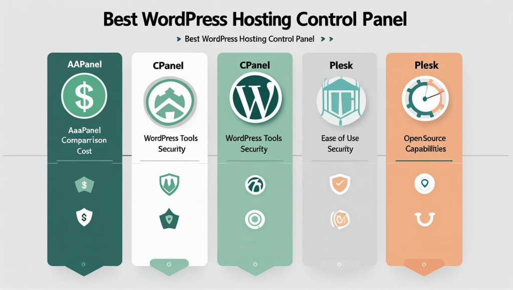 aaPanel vs Cpanel vs Plesk comparision.