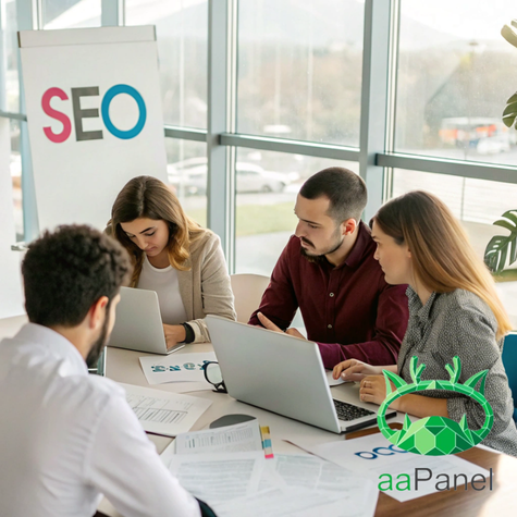 aaPanel SEO team photo.