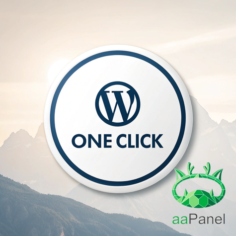 aaPanel WordPress and Hosting One-Click Deployment.