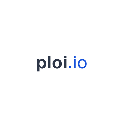 Ploi.io server control panel logo.