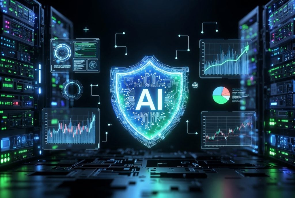 AI powered hosting providing predictive maintenance and superior security