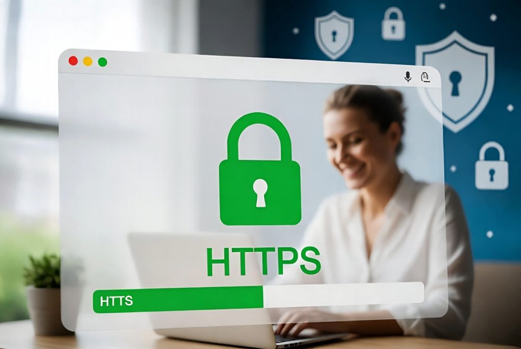 uccessfully installed free SSL certificate making website secure with HTTPS.