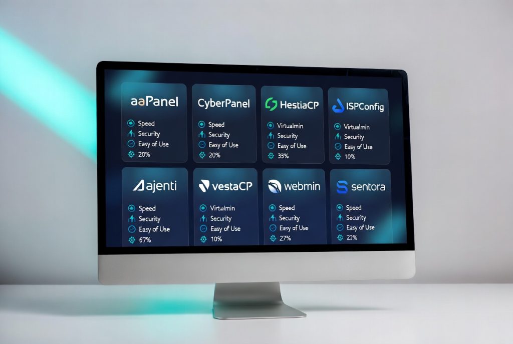 Comparison of top Ajenti Alternatives control panels for server management