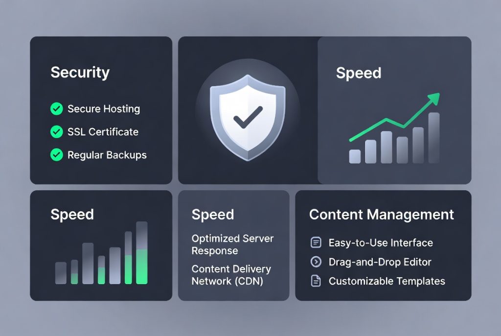 Key website management tech updates for performance and security