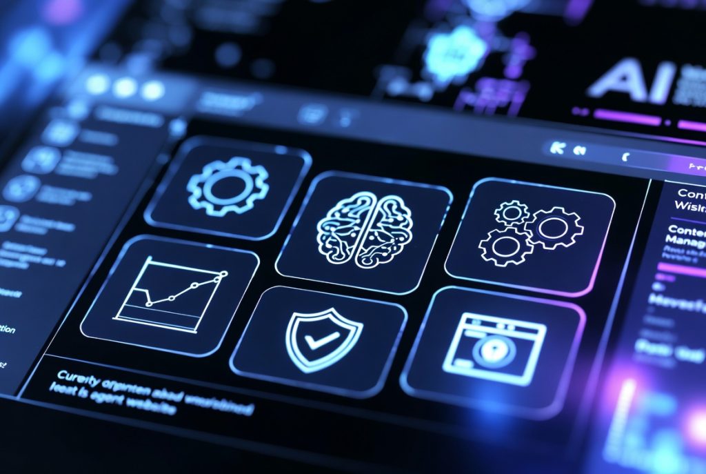 AI agents helping with daily website management and automation