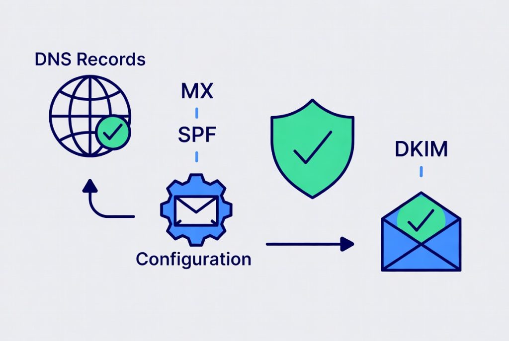 Steps to configure and host your own email server