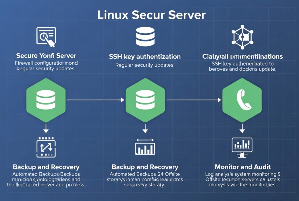 Linux server management security and best practices overview