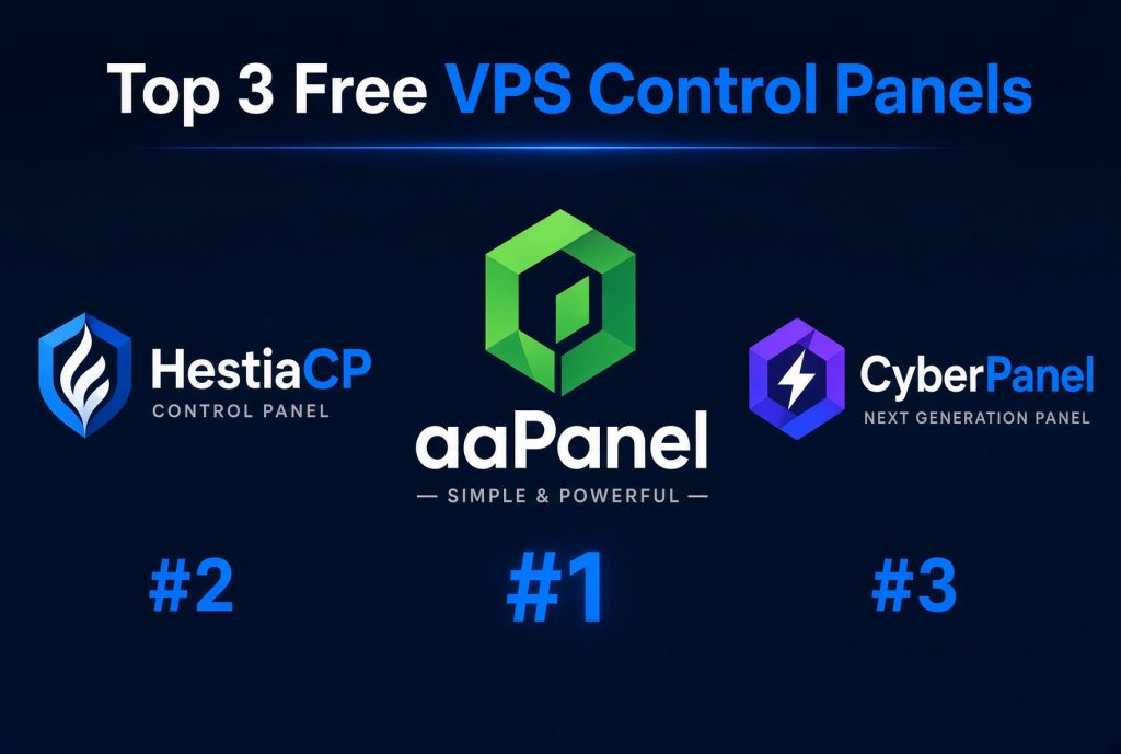 Best free VPS control panels ranked in 2027