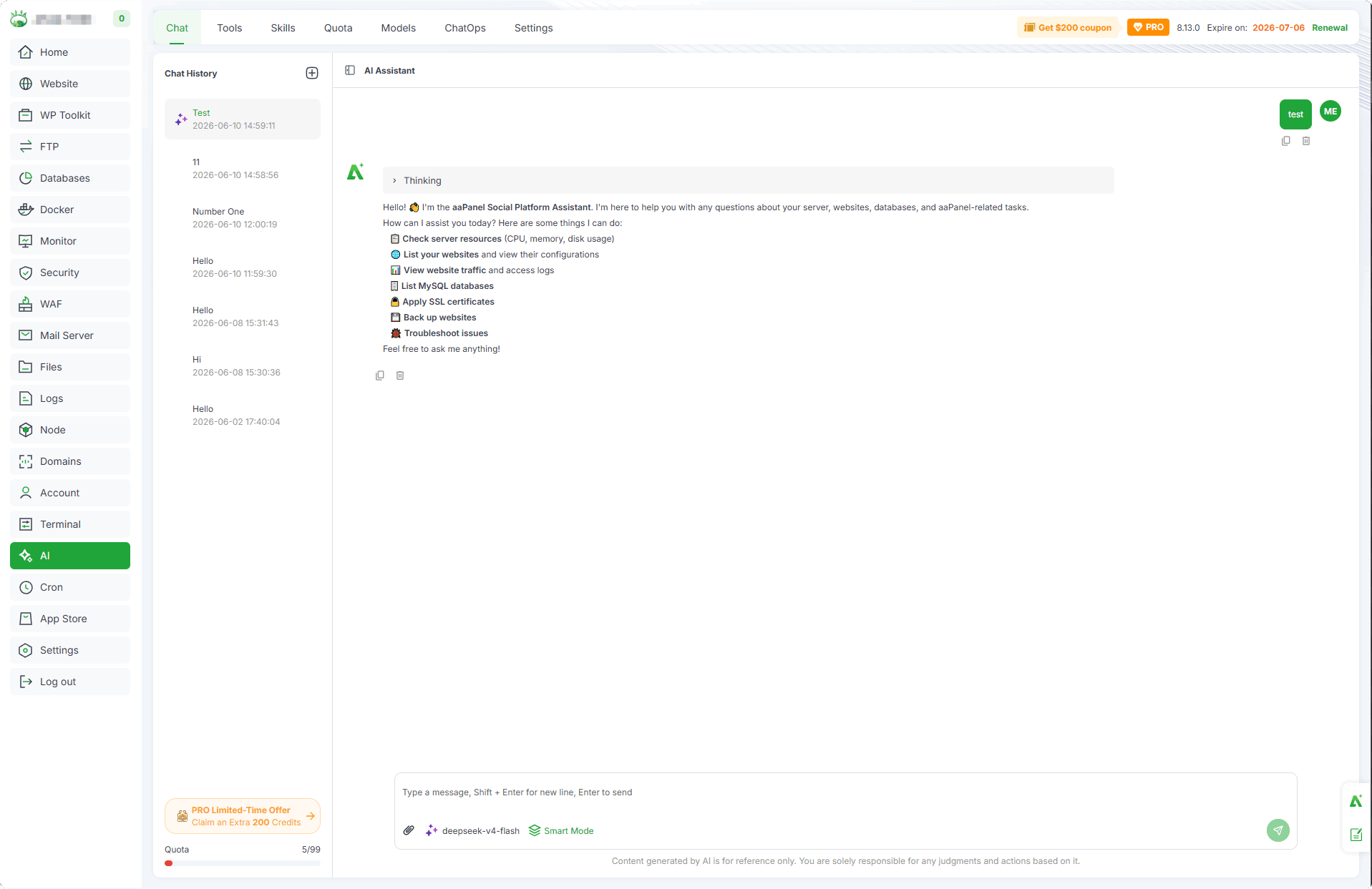 Chat History