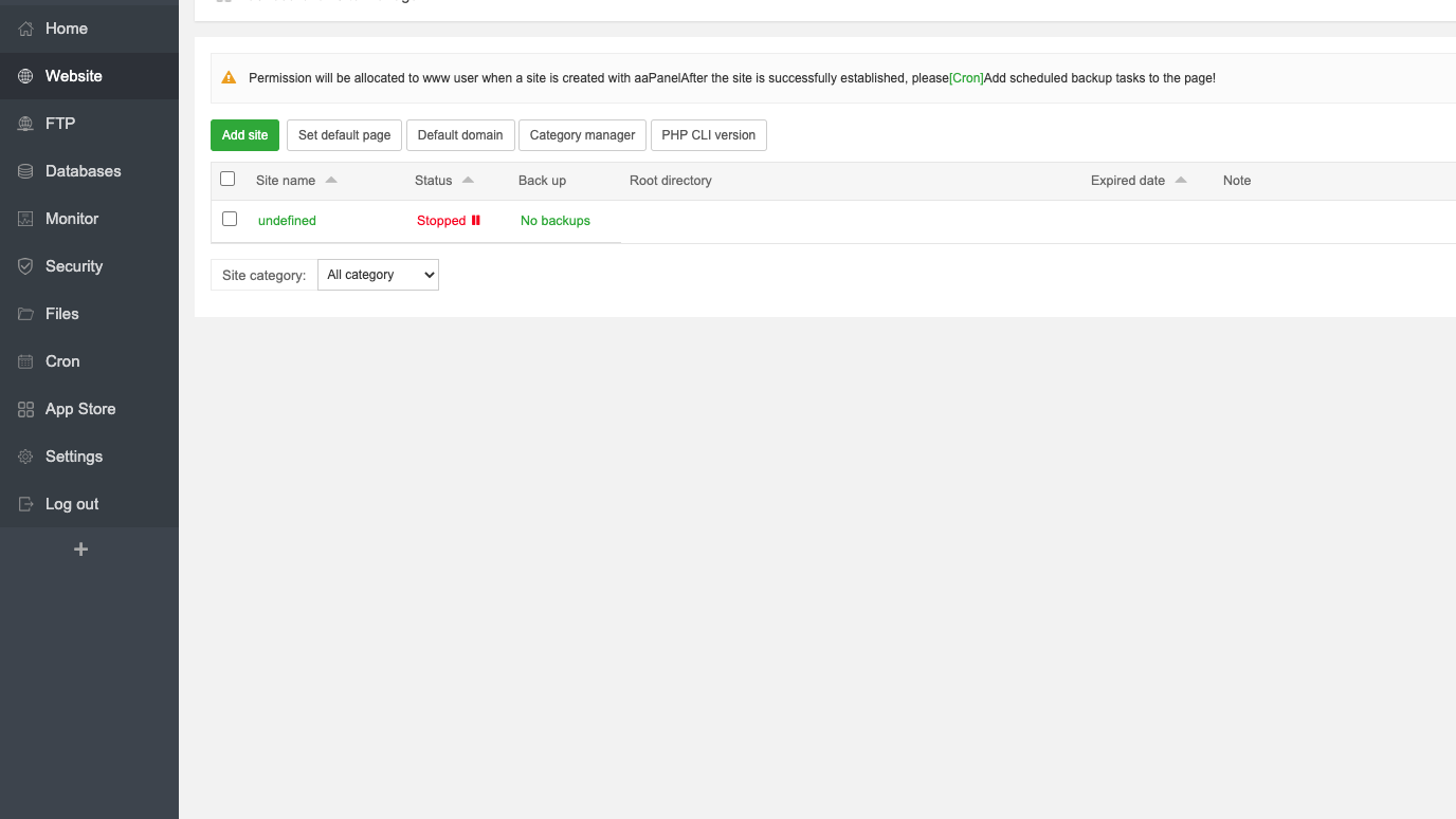 aaPanel 6.8.2 released on 15 AUG 2020 - aaPanel - Free Hosting control ...