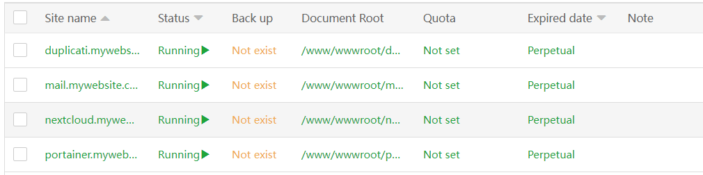 Reverse proxy not working correctly - aaPanel - Free Hosting control ...