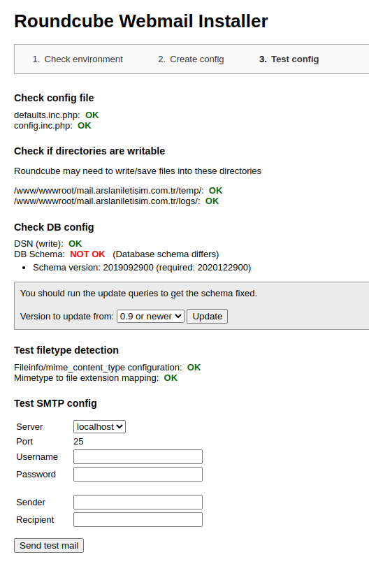 Webmail Keep Loading Web Mail Error - aaPanel - Free Hosting control panel. One-click LAMP/LEMP.