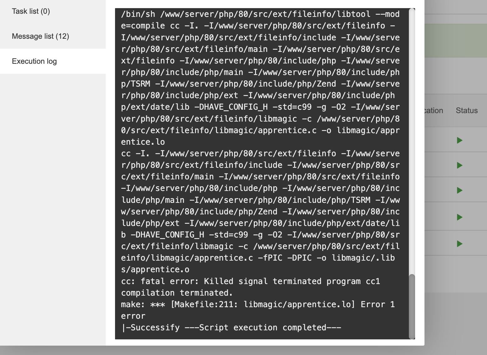 Install Fileinfo Extension Fail AaPanel Free Hosting Control Panel Install Fileinfo Extension Fail AaPanel Free Hosting Control Panel