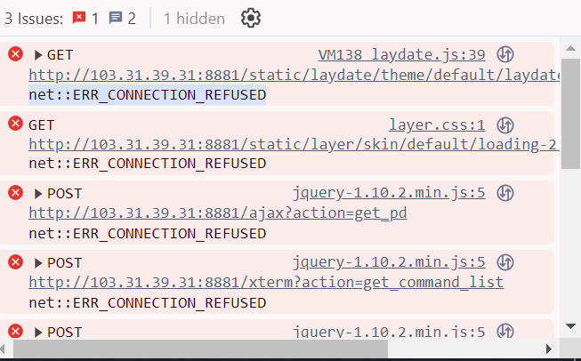An error occurred while the panel was running！ - aaPanel - Free Hosting ...