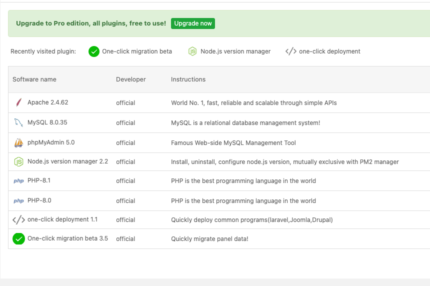 ERR_CONNECTION_REFUSED - aaPanel - Free Hosting control panel. One ...