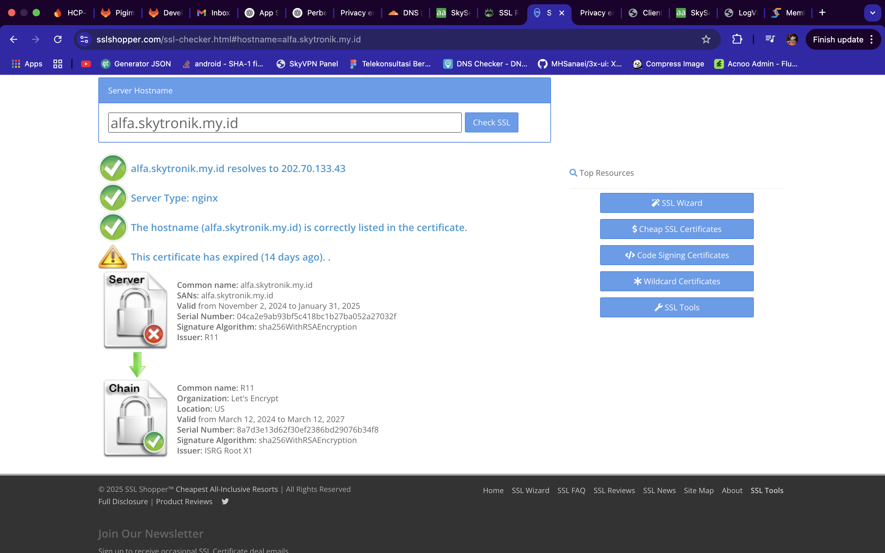 SSL Renew not work on hosting feature - aaPanel - Free Hosting control ...