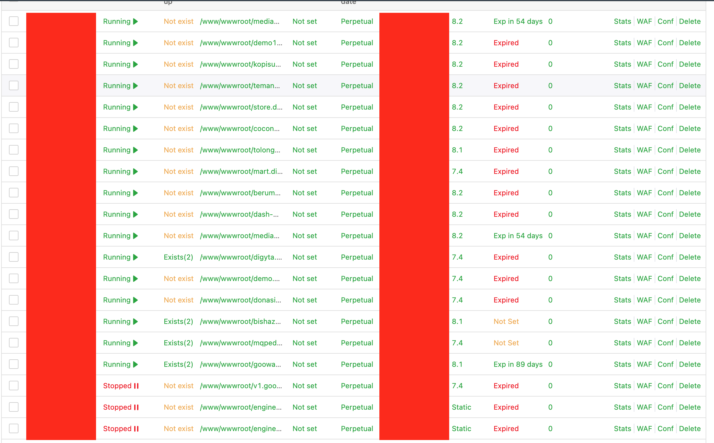 Auto Renew in Latest Version not Working - aaPanel - Free Hosting control  panel. One-click LAMP/LEMP.