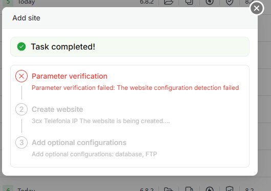 Apache & WP Toolkit Failure on v7.0.26 - aaPanel - Free Hosting control ...