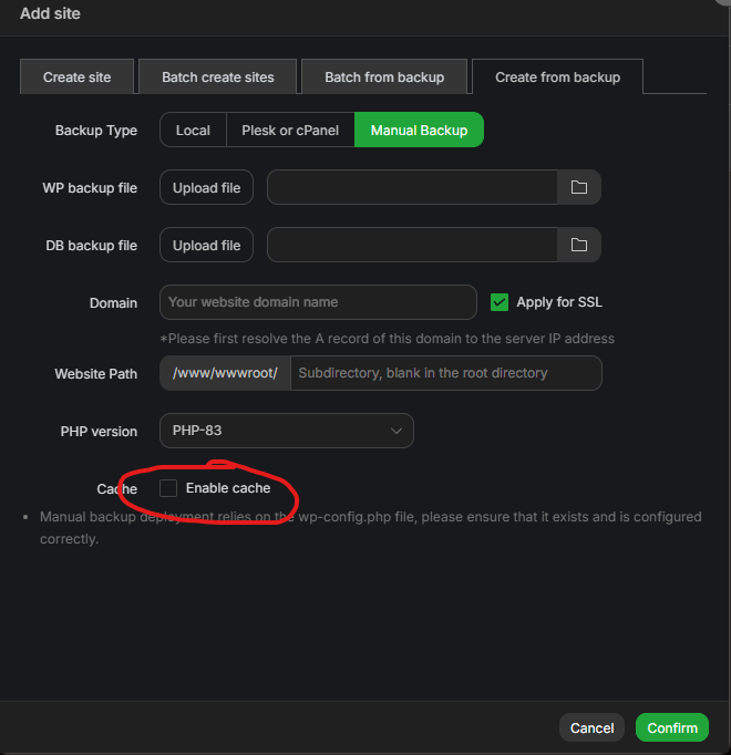homepage redirect to other website - aaPanel - Free Hosting control ...